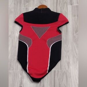 Zara Red and Black Women's Top size XS/S brand new